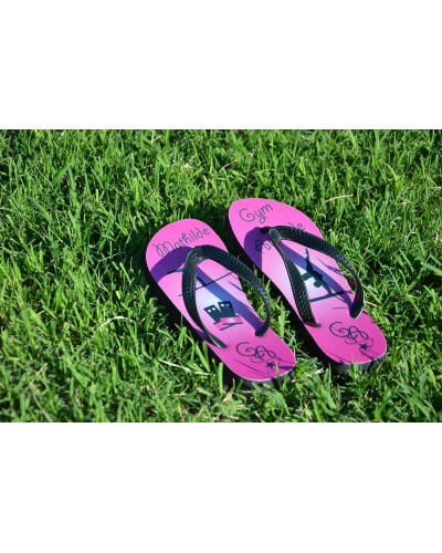 Tongs Fushia 
