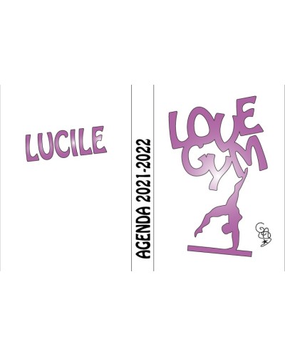 Agenda scolaire 2021 - 2022 love gym