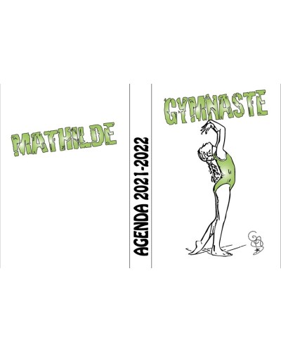Agenda scolaire 2021 - 2022 GYMNASTE