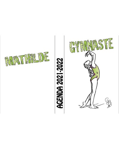 Agenda scolaire 2021 - 2022 GYMNASTE