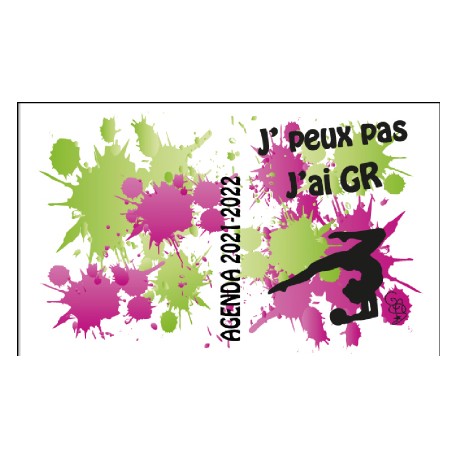 Agenda scolaire 2021 - 2022 GYM COLOR GR