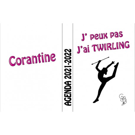 Agenda scolaire 2021 - 2022 GYM twirling