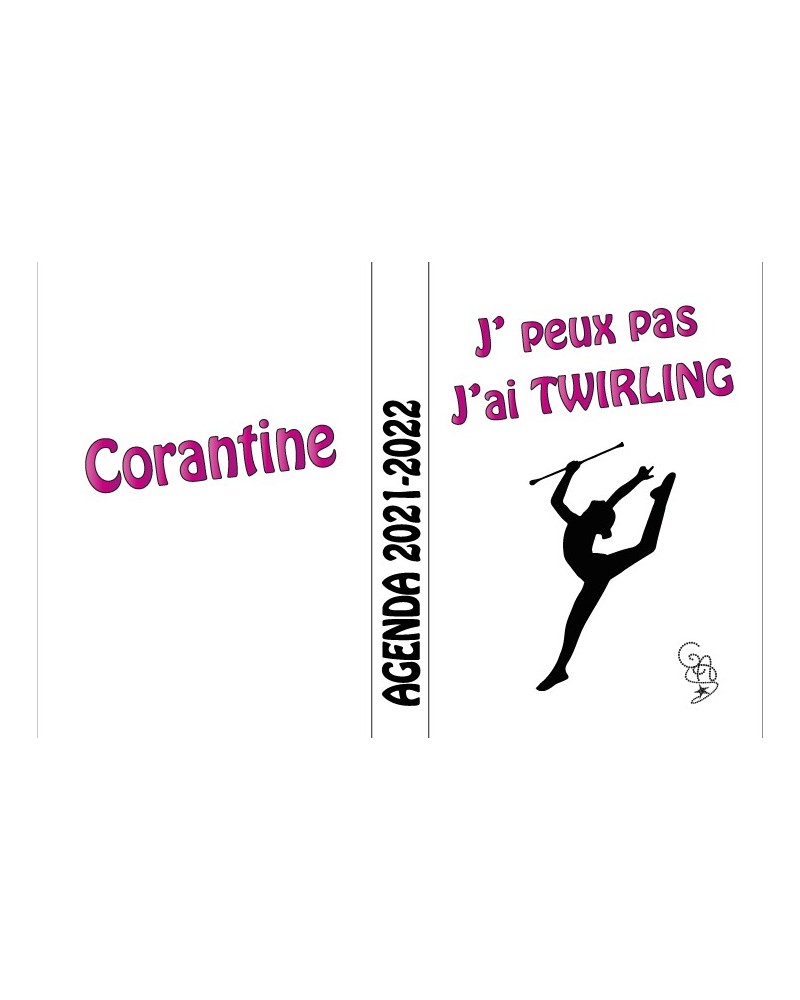 Agenda scolaire 2021 - 2022 GYM twirling