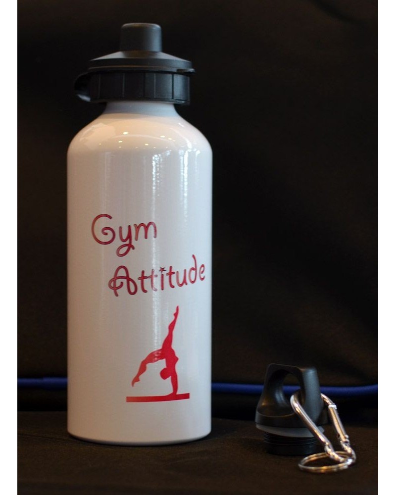 Gourde Gym Attitude Poutre rouge
