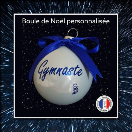 Boule de Noël Gymnaste