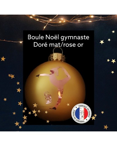 Boule de Noël Gymnaste