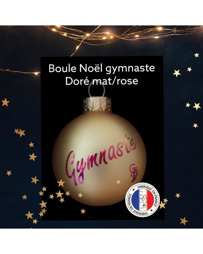 Boule de Noël Gymnaste