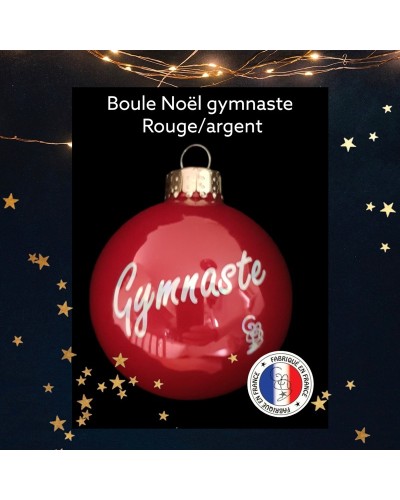 Boule de Noël Gymnaste
