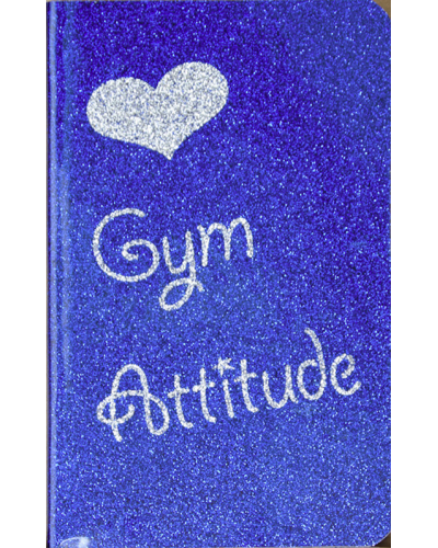 Carnet Bleu roi et Argent