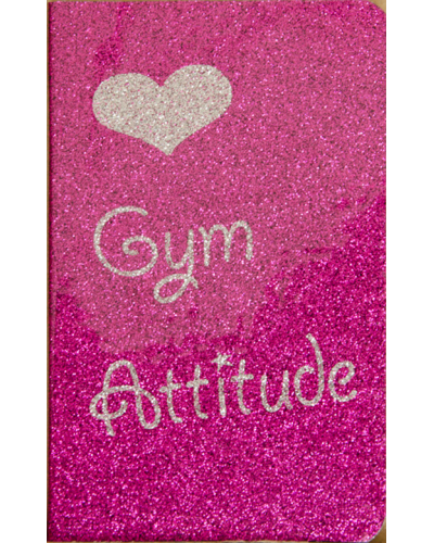 Carnet Fushia et Argent