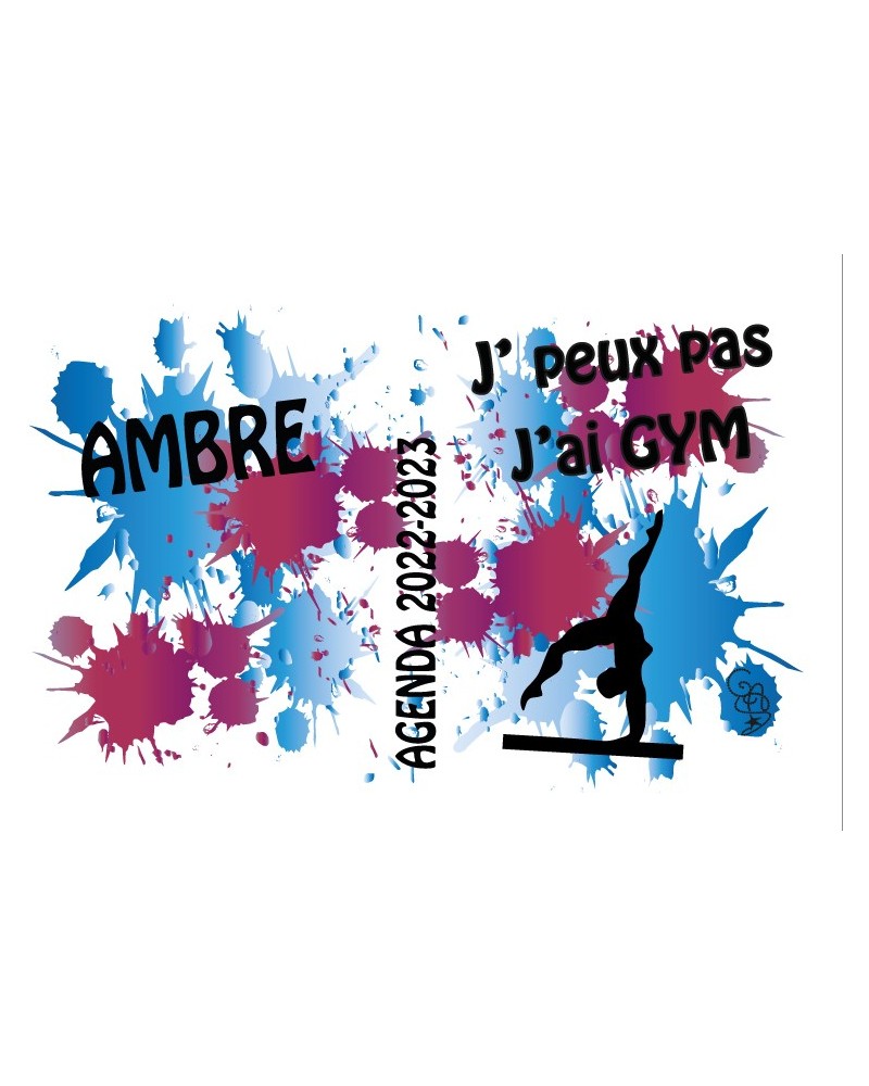 Agenda scolaire 2022 - 2023 GYM COLOR