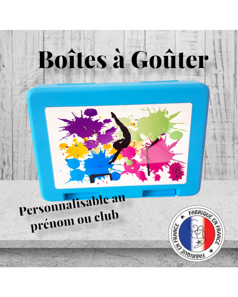 Boîte à goûter bleu