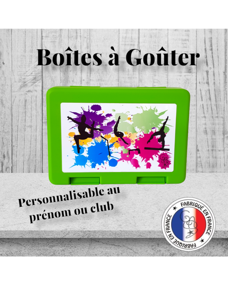 Boîte à goûter vert