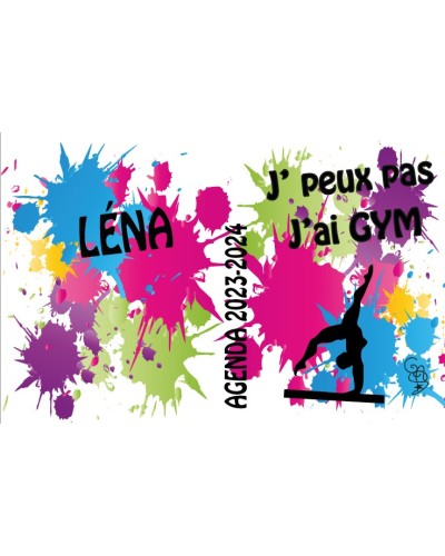 Agenda scolaire 2024 - 2025 GYM COLOR