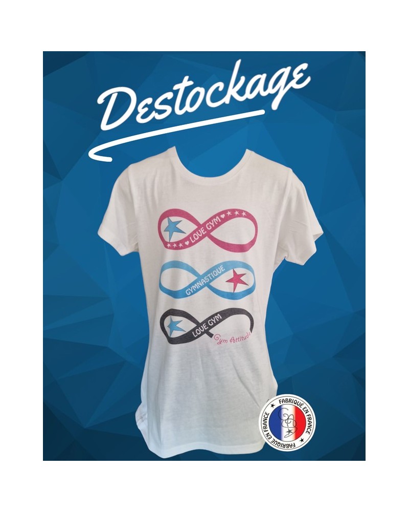 tshirt cintré blanc infini