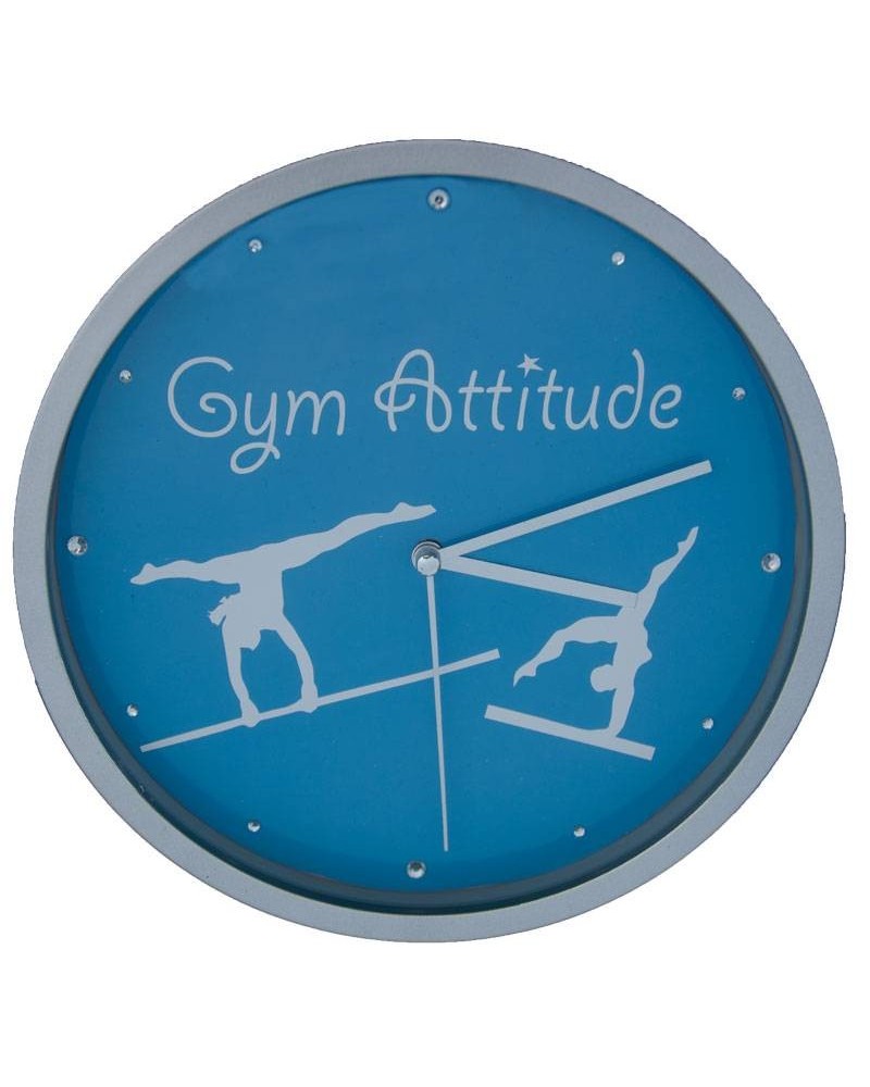 Horloge Turquoise et blanche