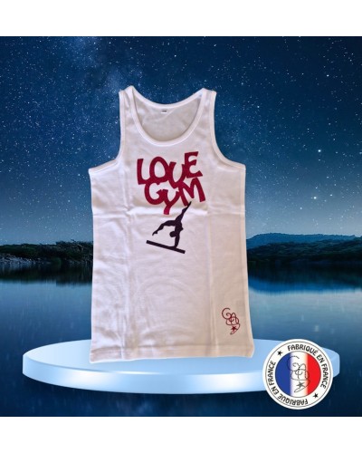 Deb blanc Love Gym Poutre