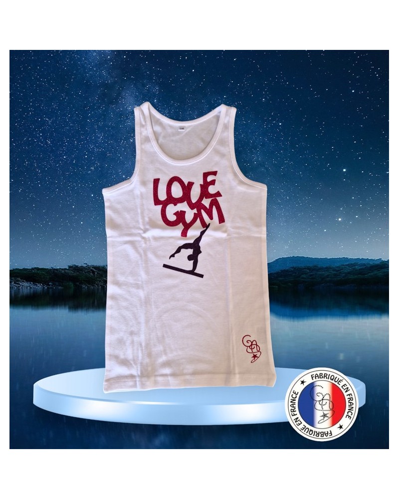 Deb blanc Love Gym Poutre