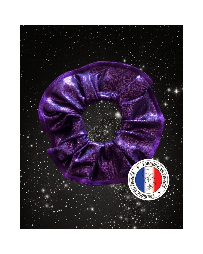 Chouchou violet poudré