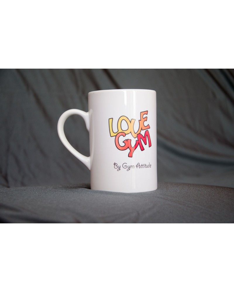 Mug love gym + poutre rouge