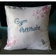 Coussin Blanc Gym Attitude