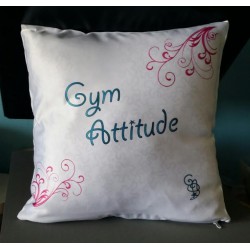 Coussin Blanc Gym Attitude