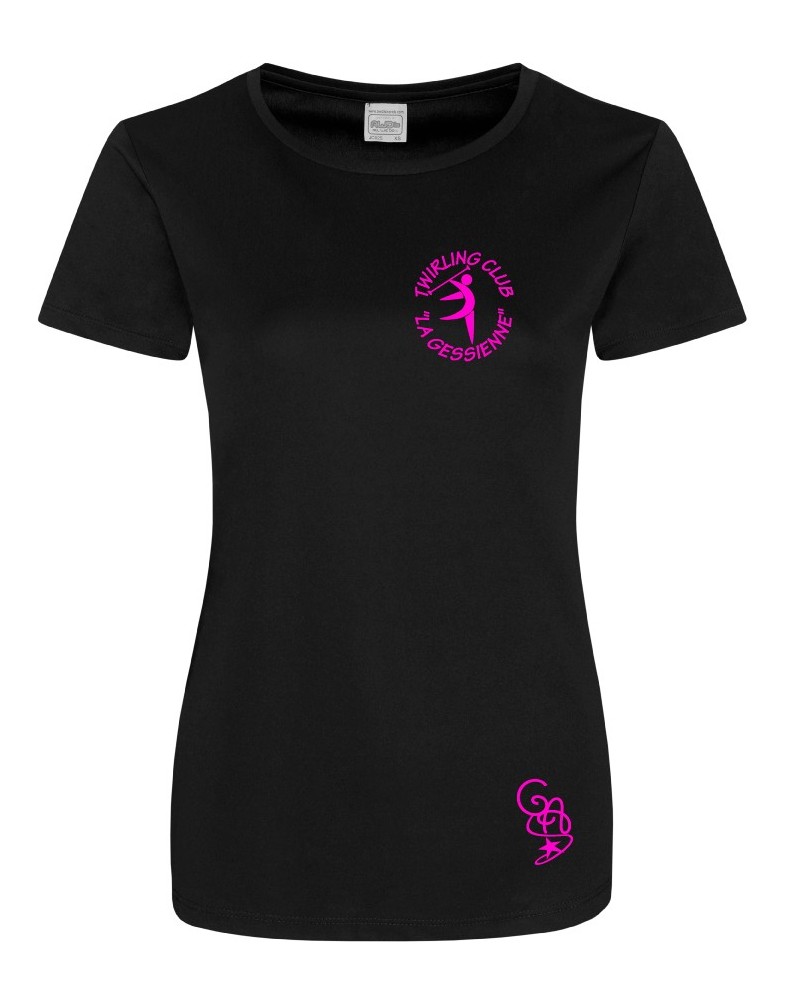 Tshirt Maman Supporter Noir