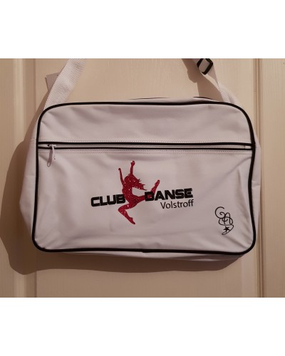sac bandoulière noir et blanc