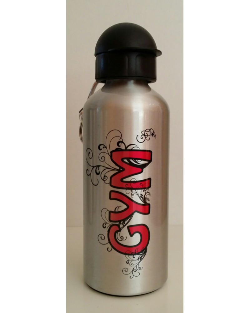 Gourde Argent GYM