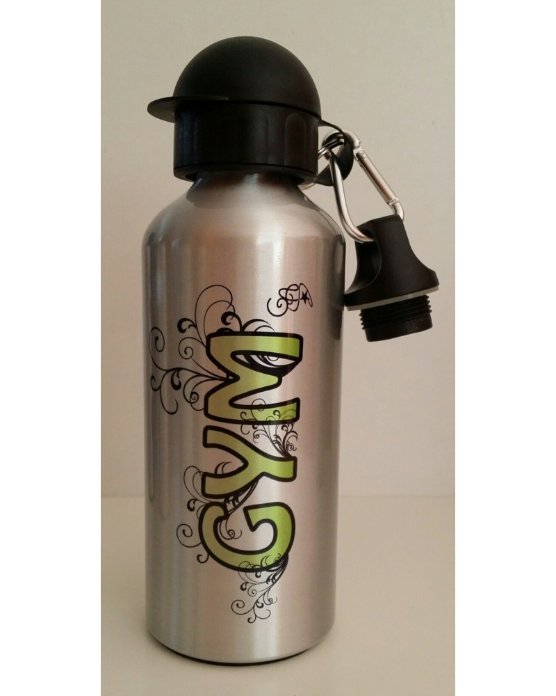 Gourde Argent GYM