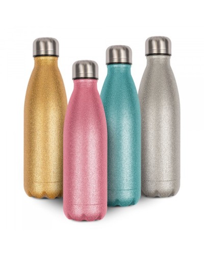 bouteille isotherme pailletée