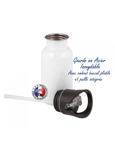 Gourde personnalisé enfant modèle Pompier Garçon