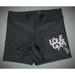 Short noir Love Gym 