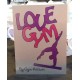 Plaque Alu love Gym RV