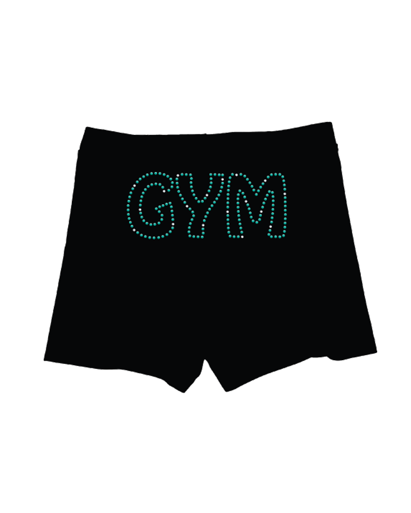 Short noir GYM Vert