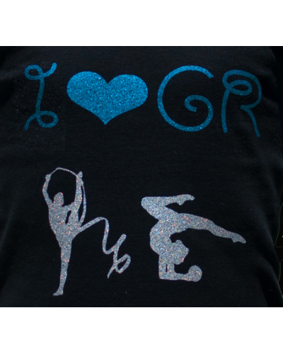 Débardeur I love GR, ballon et ruban