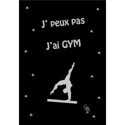 Housse de couette J'peux pas j'ai gym