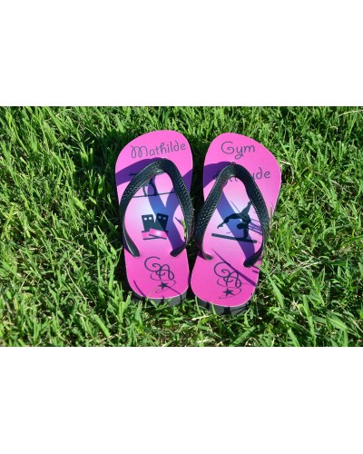 Tongs Fushia 