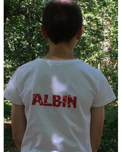 Tshirt blanc gymnaste 2018