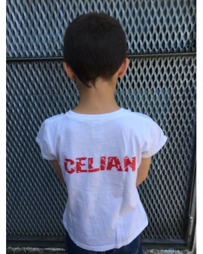Tshirt blanc gymnaste 2018
