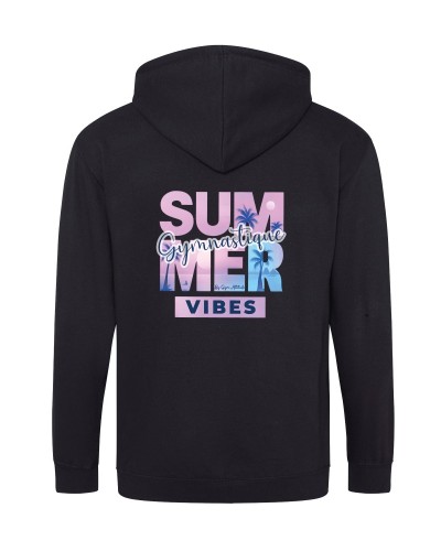 Sweat Gymnastique Summer Vibes Noir
