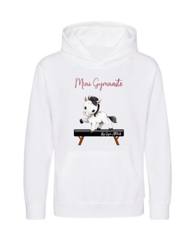 sweat capuche Poney