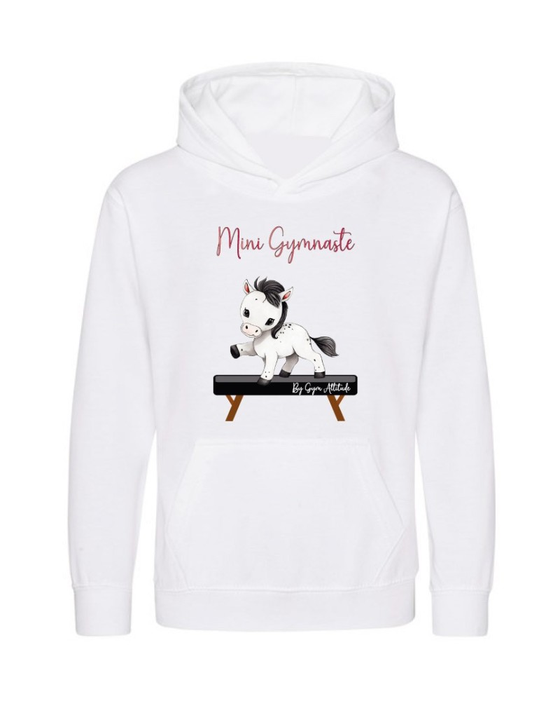 sweat capuche Poney