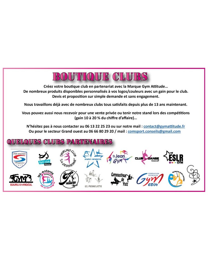 BOUTIQUES CLUBS