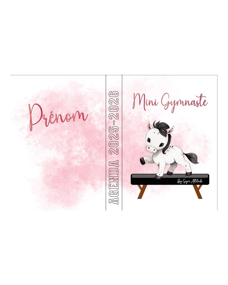 Agenda scolaire 2025-2026 Poney