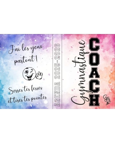 Agenda scolaire 2025-2026 coach