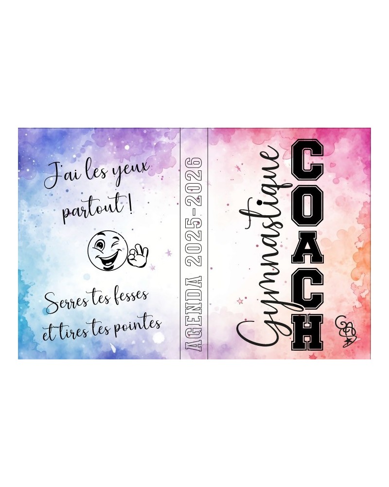 Agenda scolaire 2025-2026 coach