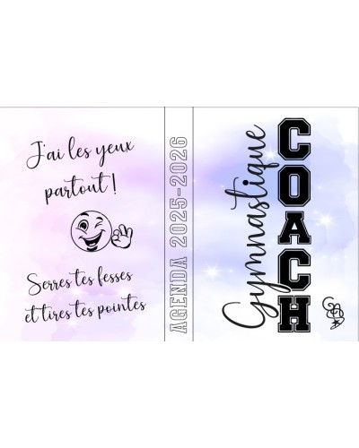 Agenda scolaire 2025-2026 coach