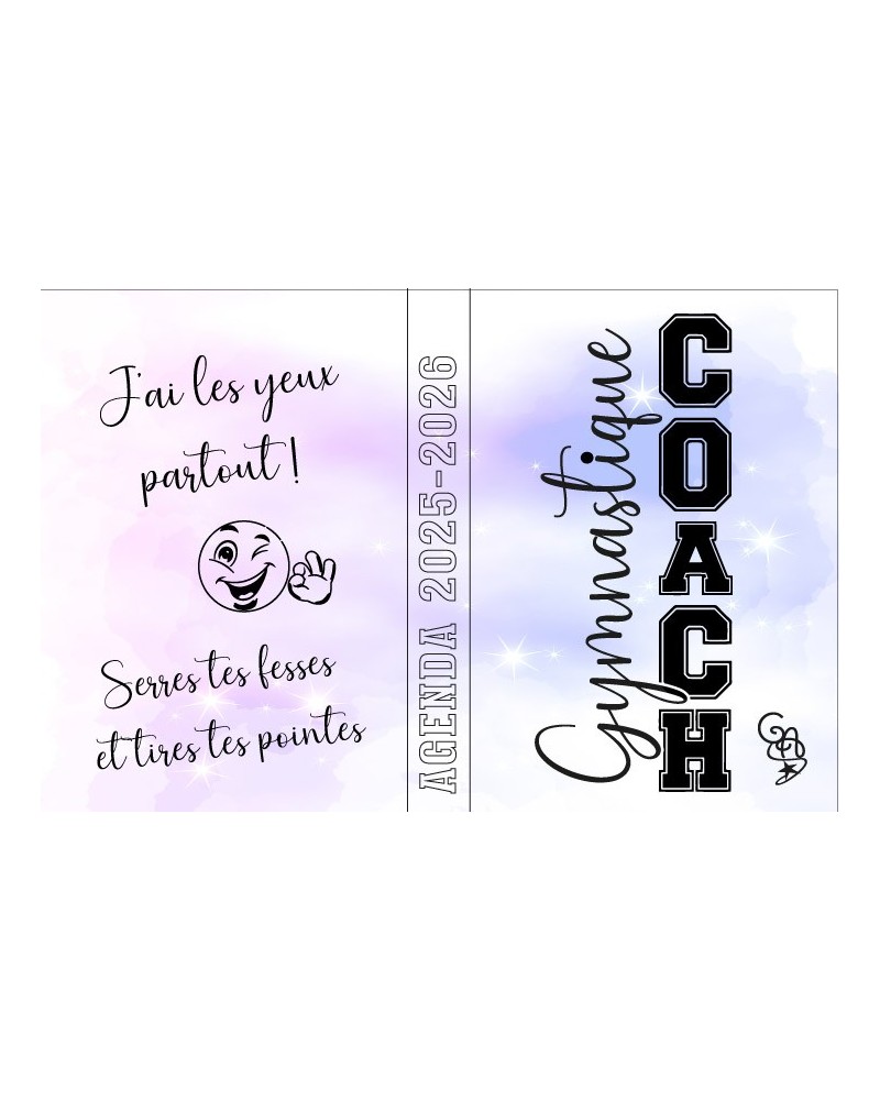 Agenda scolaire 2025-2026 coach