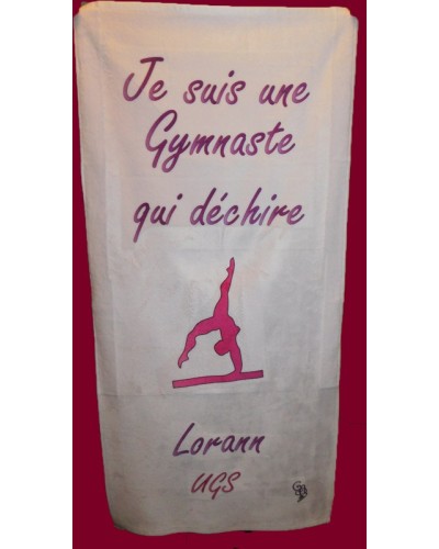 Serviette Gymnaste